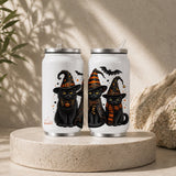 Gothic Three Black Cats Witch Hat Tumbler - Sip Society USA LLC