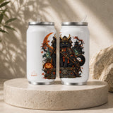 Gothic Samurai Cat Ramen Blood Moon Tumbler - Sip Society USA LLC
