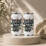 Never Give Up” Motivational Tumbler — Sip Society USA