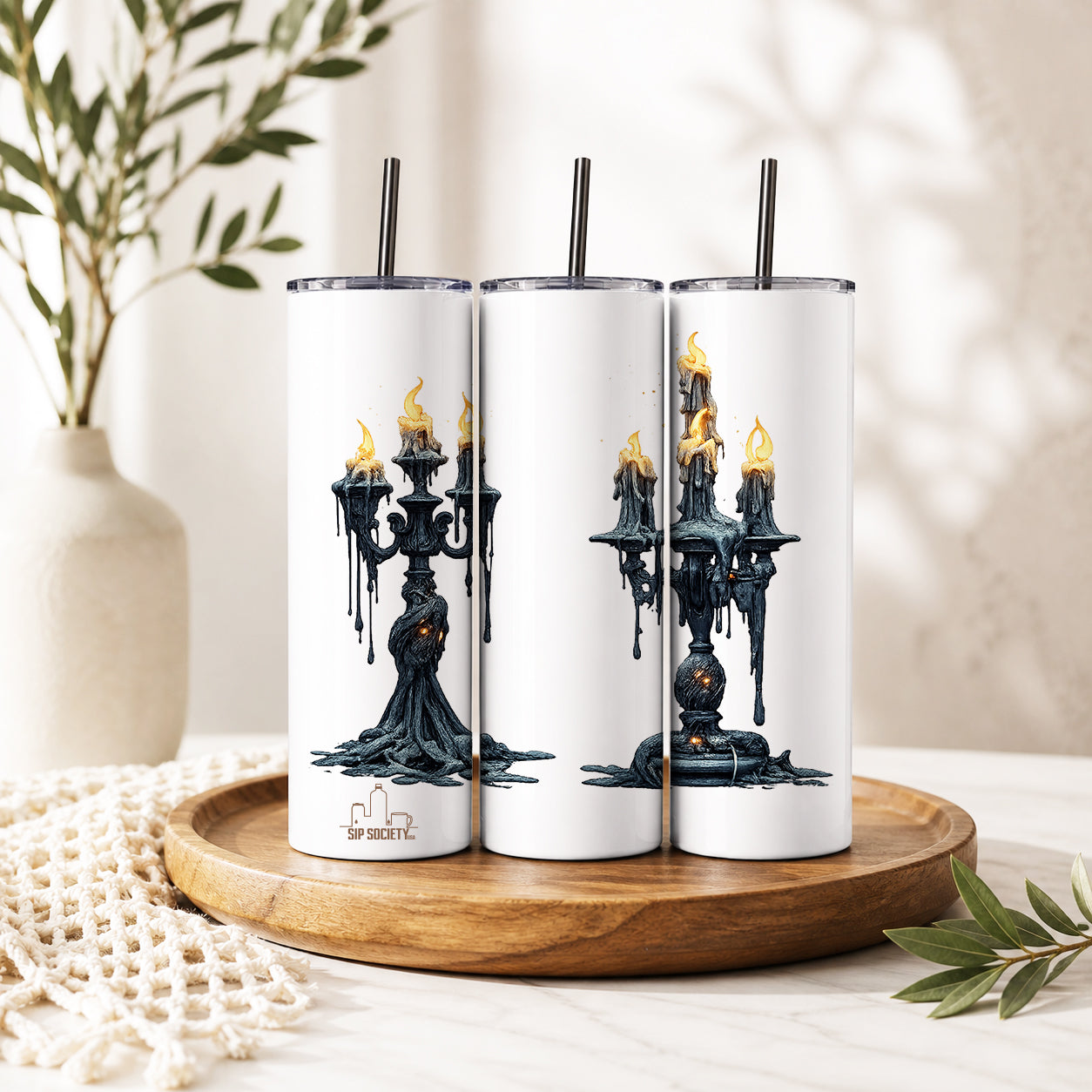 Gothic Candelabra Tumbler