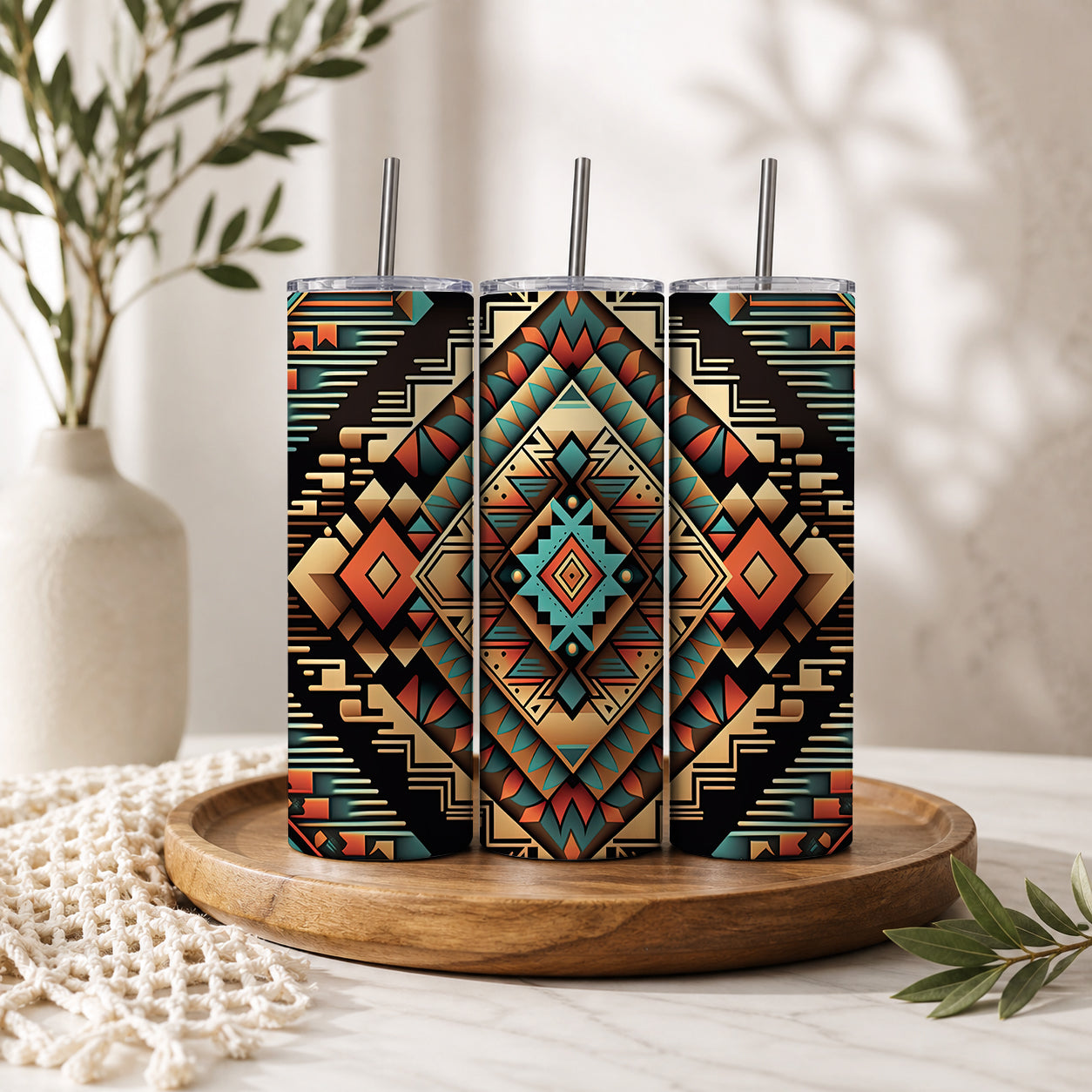 Southwestern Stainless Steel Tumbler