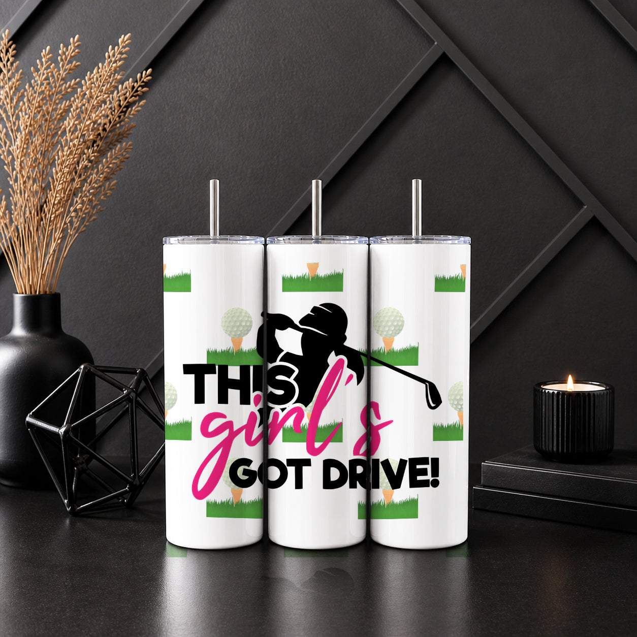 This Girl's Got Drive Tumbler