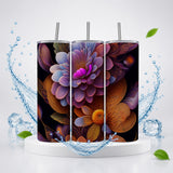 Colorful Sunflower Trio Stainless‑Steel Tumbler — Sip Society USA