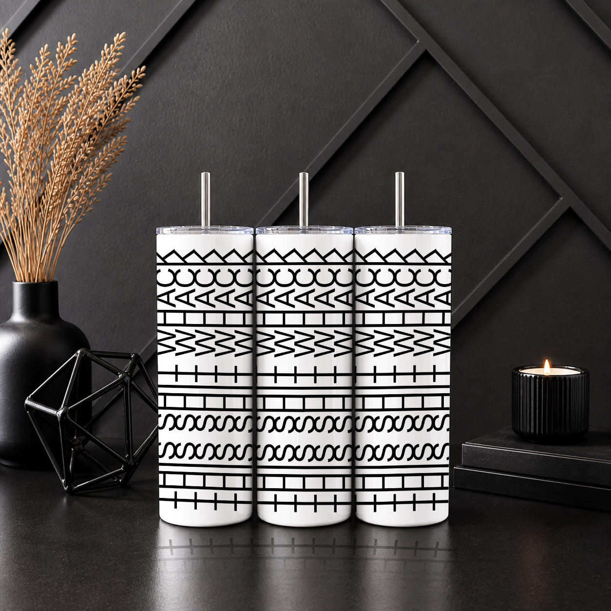 This Sh*t Whack Geometric Tumbler — Sip Society USA