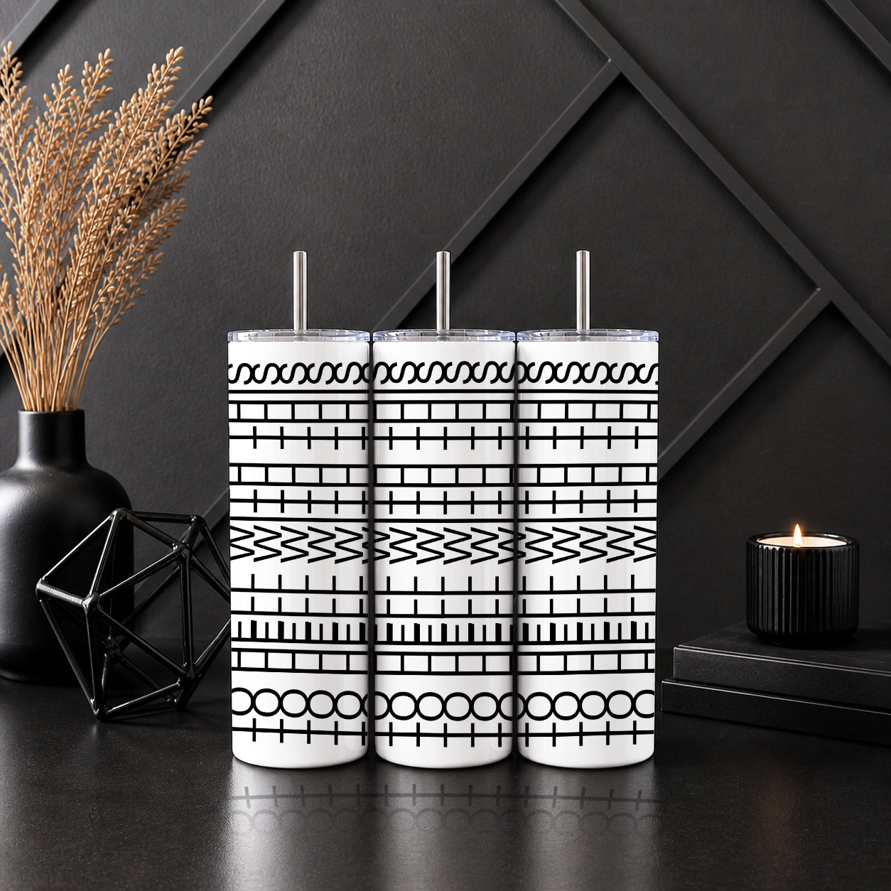 To Hell With This Geometric Tumbler — Sip Society USA