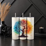 Tree of Life Panorama Stainless‑Steel Tumbler — Sip Society USA